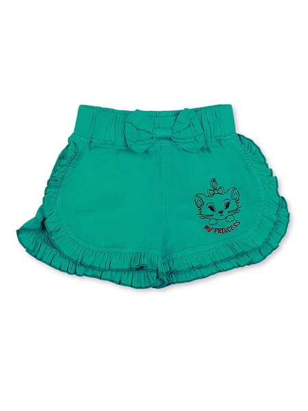 Шорты Девочкам Bonito Изумрудный Кошка (фото 1)