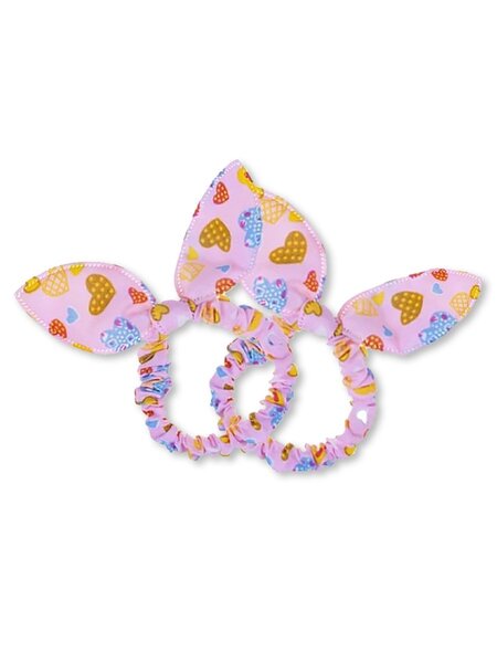 Резинка для волос, 2 шт Девочкам Baby`s joy Микс Сердечки (фото 1)