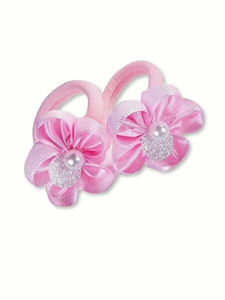 Резинки для волос, 2 шт Девочкам Baby`s joy Микс Цветок (фото 1)