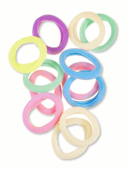 Набор резинок для волос, 12 шт. Девочкам Baby`s joy Микс Без рисунка (фото 1)