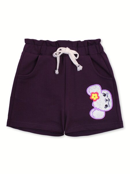 Шорты Девочкам Bonito Фиолетовый тёмный Мышка (фото 1)