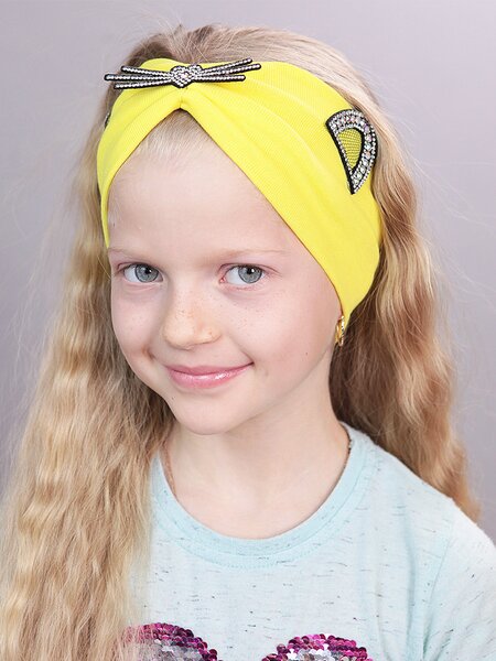 Повязка Девочкам Россия Микс Ушки (фото 1)