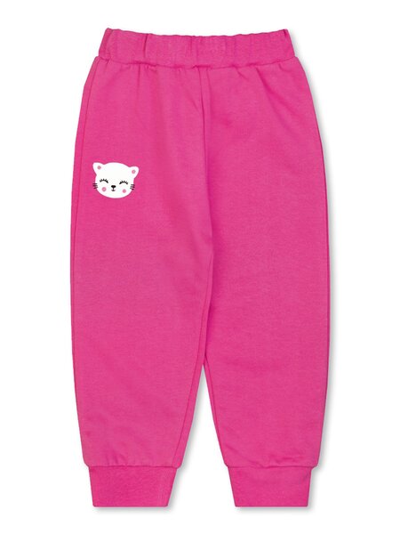 Брюки Девочкам Takro Розовый яркий Кошка (фото 1)