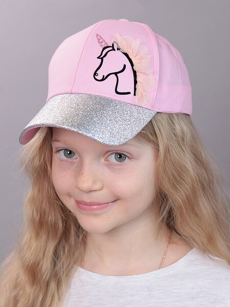 Бейсболка Девочкам Россия Микс Единорог (фото 1)