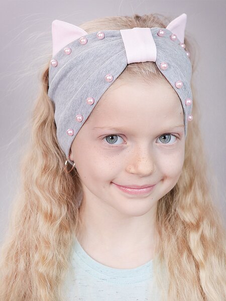 Повязка Девочкам Россия Микс Ушки (фото 1)