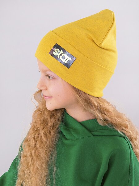 Шапка Девочкам Россия Микс Эмблема (фото 1)