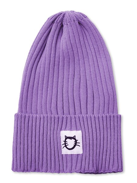 Шапка Девочкам Россия Сиреневый Кошка (фото 1)