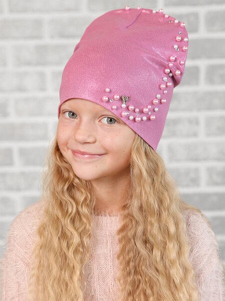 Шапка Девочкам Россия Микс Бусины (фото 1)