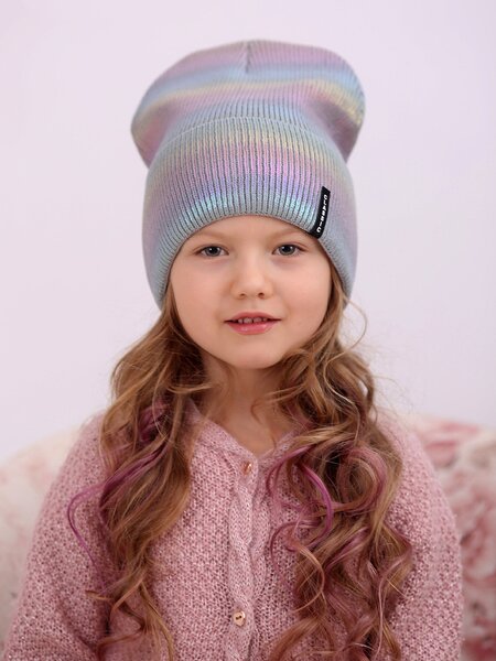 Шапка Девочкам Россия Микс Нашивка (фото 1)