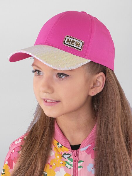 Бейсболка Девочкам Россия Микс Надпись (фото 1)