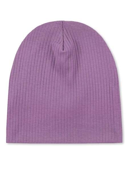 Шапка Девочкам Юлала Сиреневый тёмный Без рисунка (фото 1)