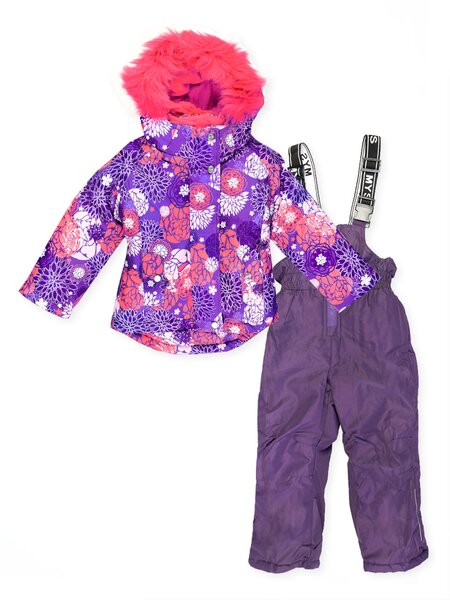 Костюм Девочкам Китай Фиолетовый Цветы (фото 1)