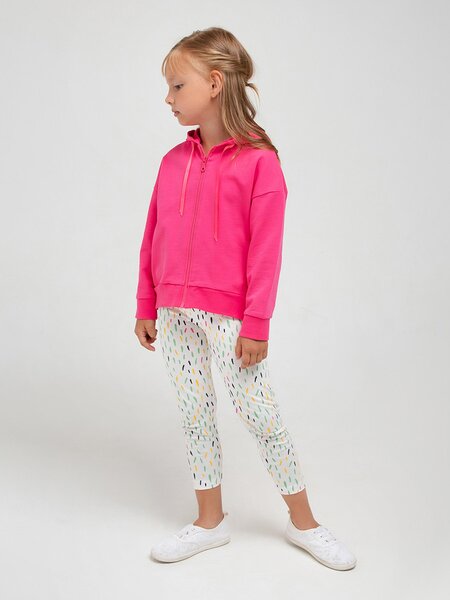 Бриджи Девочкам Crockid Молочный Штрихи (фото 1)