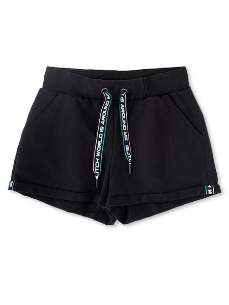 Шорты Девочкам Cubby Чёрный Без рисунка (фото 1)