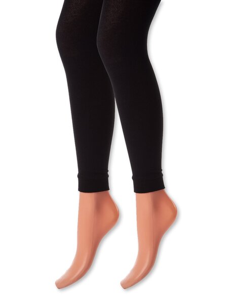 Лосины Девочкам Para socks Чёрный Без рисунка (фото 1)