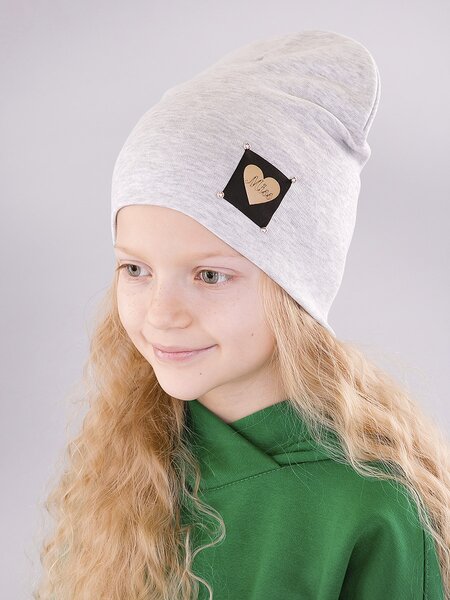 Шапка Девочкам Россия Микс Сердце (фото 1)