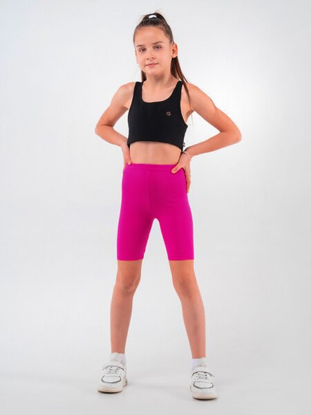 Бриджи Девочкам Россия Малиновый Без рисунка (фото 1)