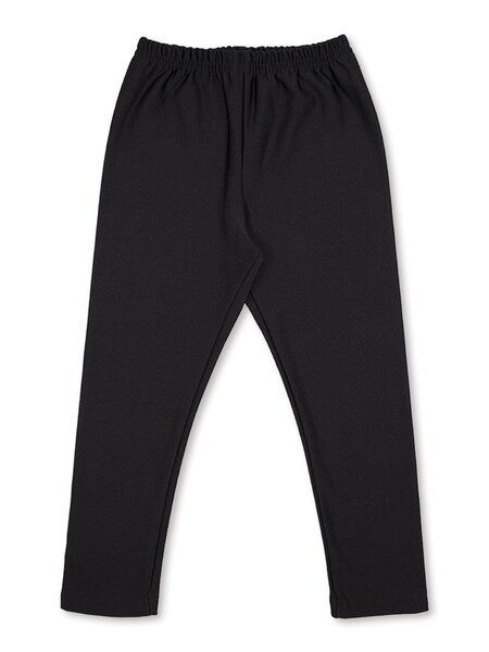 Лосины Девочкам Юлала Чёрный Без рисунка (фото 1)