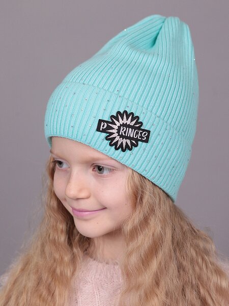 Шапка Девочкам Россия Микс Нашивка (фото 1)