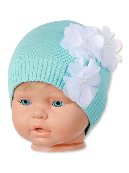 Шапка Девочкам Россия Микс Цветы (фото 1)