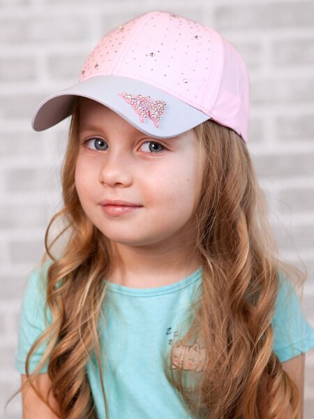 Бейсболка Девочкам Россия Микс Бабочка (фото 1)