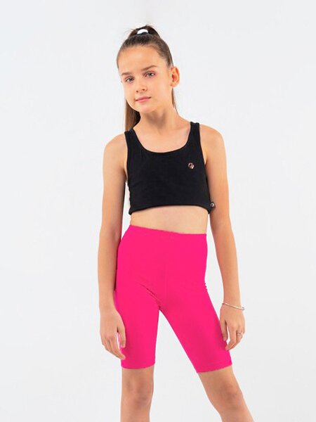 Бриджи Девочкам Россия Коралловый Без рисунка (фото 1)