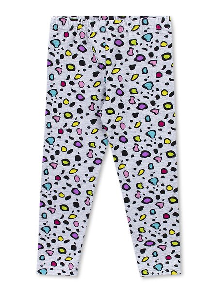 Лосины Девочкам Юлала Серый меланж Пятнышки (фото 1)