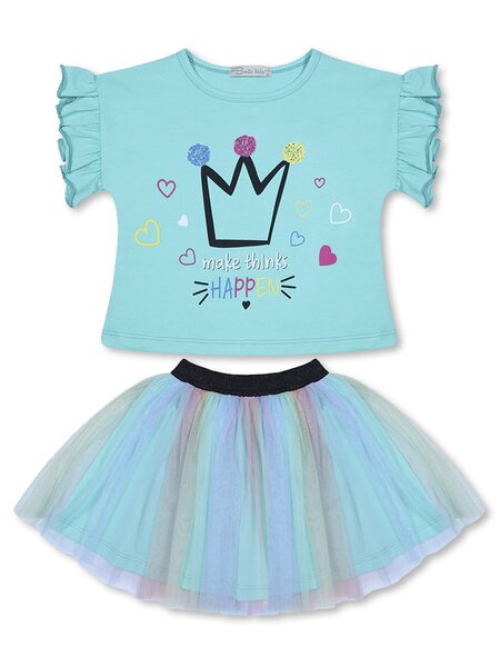 Костюм Девочкам Bonito Мятный Корона (фото 1)