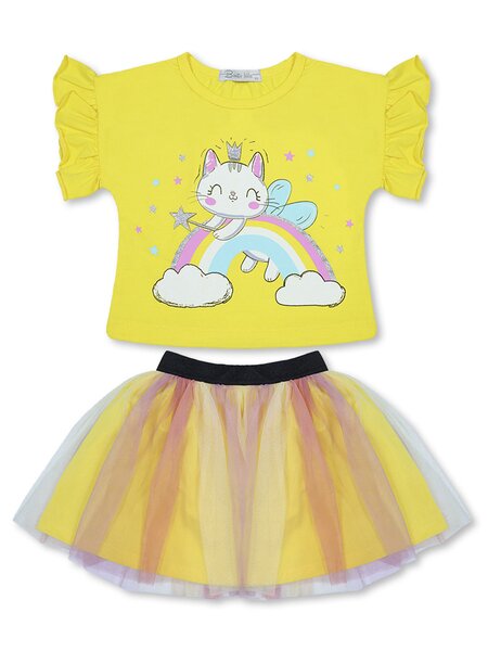 Костюм Девочкам Bonito Жёлтый Кошка (фото 1)