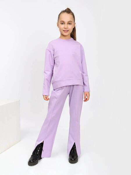 Костюм Девочкам Kip Сиреневый Без рисунка (фото 1)