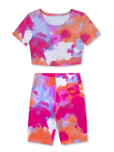 Комплект Девочкам Юлала Розовый яркий Пятнышки (фото 1)