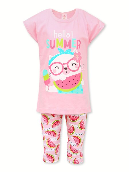 Костюм Девочкам Ивашка Розовый светлый Зверёк (фото 1)