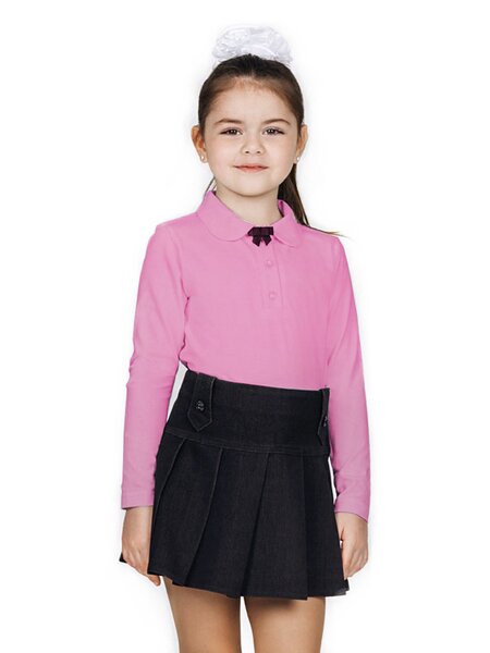 Джемпер Девочкам Россия Розовый Без рисунка (фото 1)