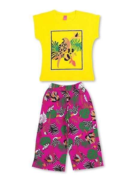 Костюм Девочкам Bonito Жёлтый Птичка (фото 1)