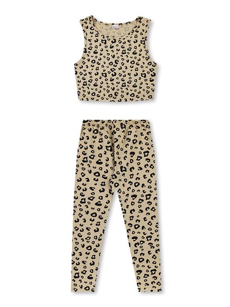 Комплект Девочкам Юлала Бежевый Леопард (фото 1)