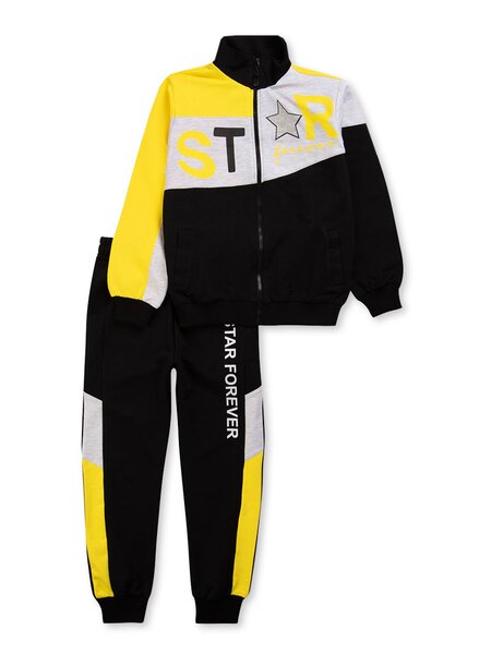 Костюм Девочкам Bonito Жёлтый; Чёрный Надпись (фото 1)