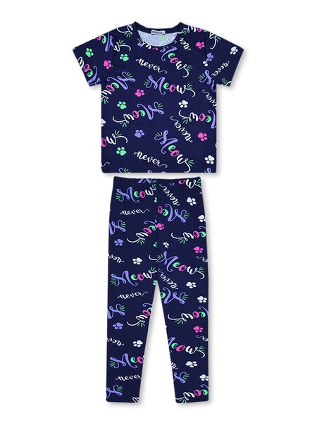 Костюм Девочкам Bonito Чернильный Лапки (фото 1)