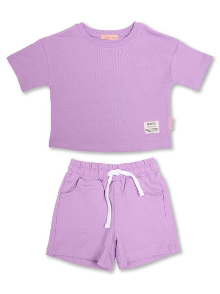 Костюм Девочкам Bonito Сиреневый Нашивка (фото 1)