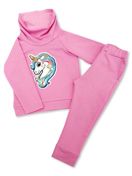 Костюм Девочкам Россия Розовый Единорог (фото 1)