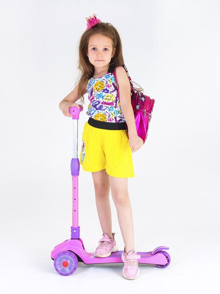 Костюм Девочкам Bonito Жёлтый Надписи (фото 1)