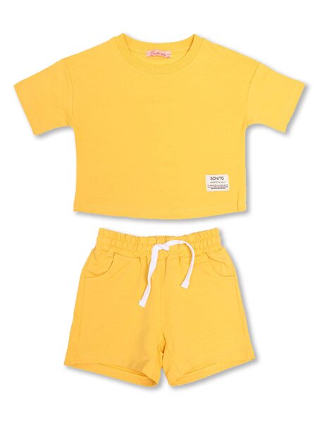 Костюм Девочкам Bonito Жёлтый Нашивка (фото 1)