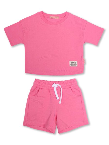 Костюм Девочкам Bonito Розовый Нашивка (фото 1)