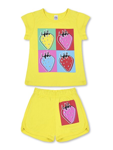 Костюм Девочкам Bonito Жёлтый Ягоды (фото 1)