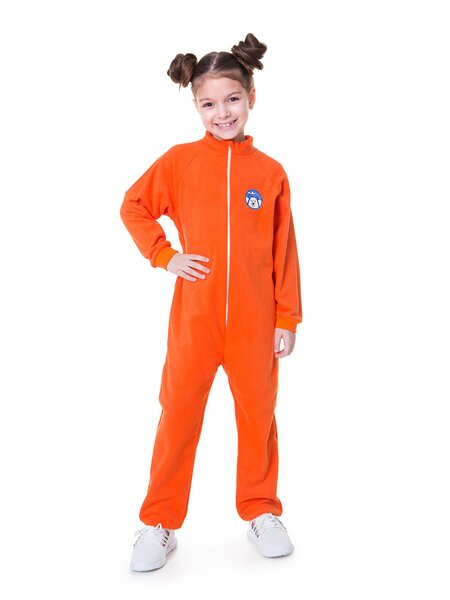 Комбинезон Девочкам Россия Оранжевый Мишка (фото 1)