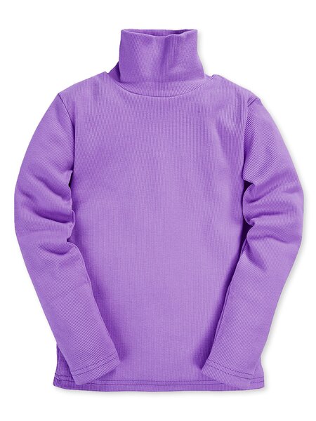 Водолазка Девочкам K&r baby Фиолетовый Без рисунка (фото 1)
