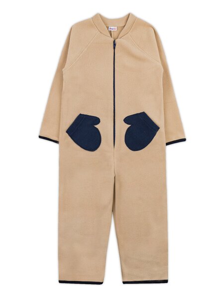 Комбинезон Девочкам Юлала Бежевый Варежка (фото 1)