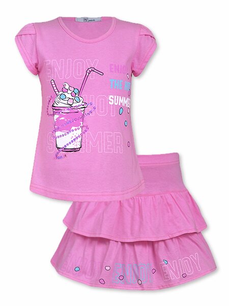 Комплект Девочкам Лунёва Розовый Сладости (фото 1)