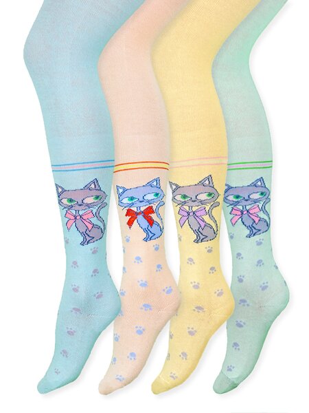 Колготки Девочкам Россия Микс Кошка (фото 1)