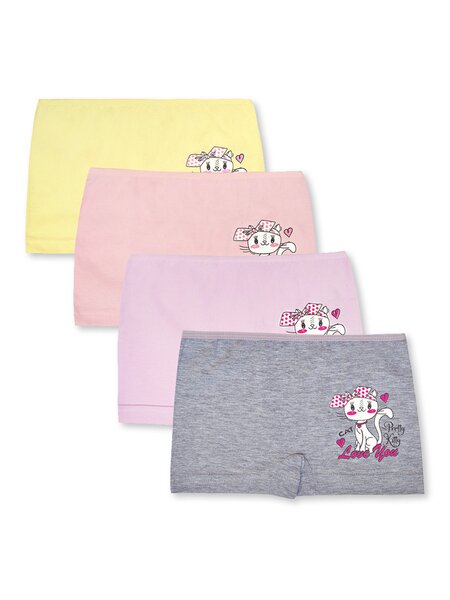 Трусики-шортики Девочкам Pinolo Микс Кошка (фото 1)