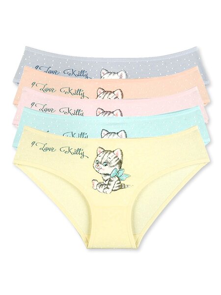 Трусики Девочкам Donella Микс Котёнок (фото 1)